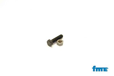 20er-Pack Sechskantschraube M12x50 mm mit Mutter