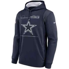 DALLAS COWBOYS 2021 Nike Sideline Logo Sudadera con Capucha Para Hombre 2XL ¡ÚLTIMA!!!
