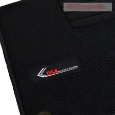 Mattenprofis Velours Fußmatten Logo Edition für Citroen DS4 ab Bj.05/2011 