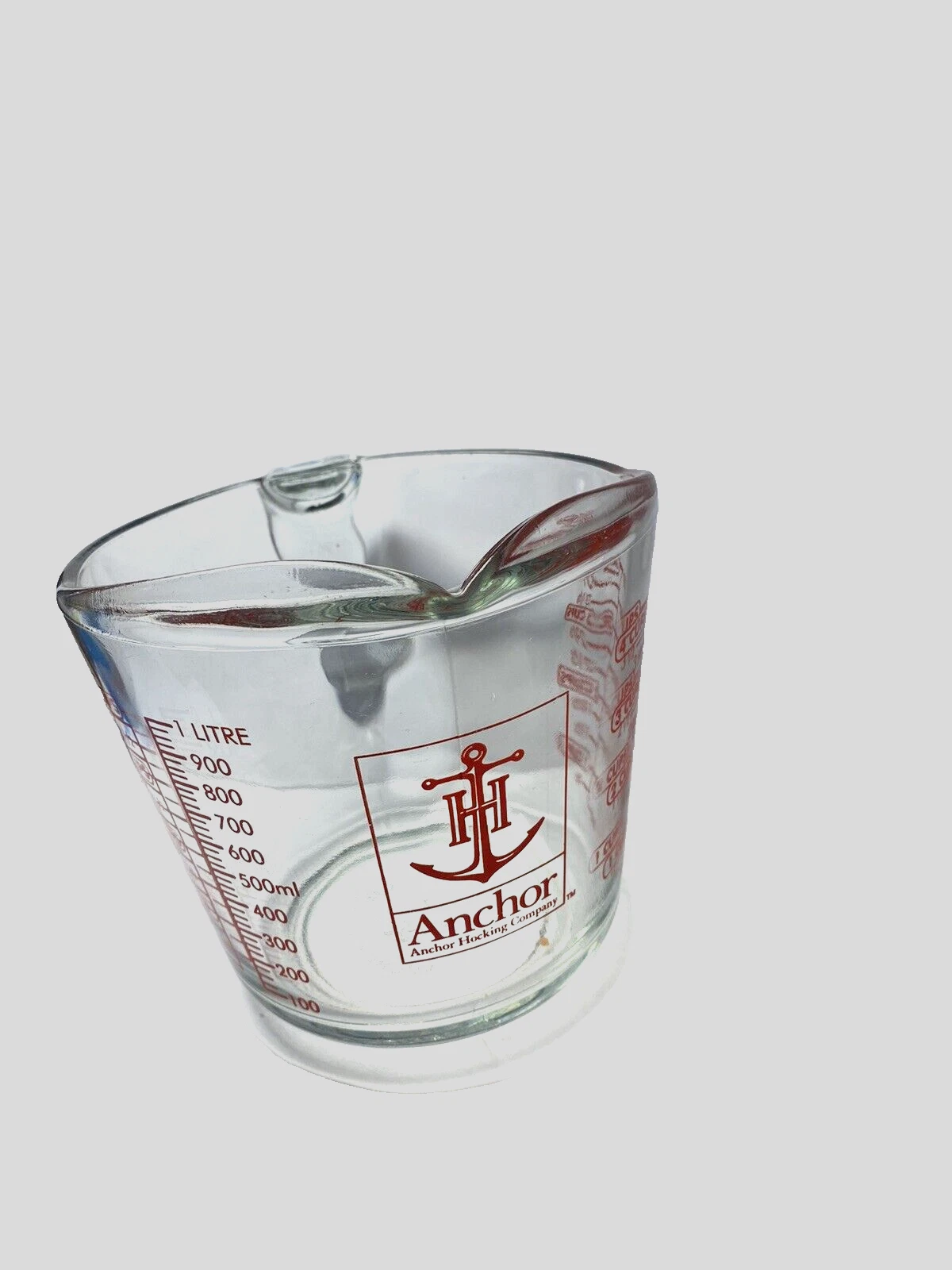 Anchor Hocking 4 Cup (32 Ounce Capacity) Clear Glass Measuring Cup
