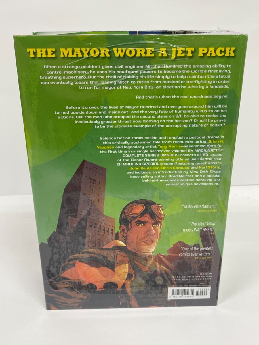 Ex Machina The Complete Series Omnibus (2023) New DC Comics HC