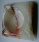 Onyx Collector Ashtray-Unique Striations- Keys/Jewelry/Candy/Change Or Use. — photo 5