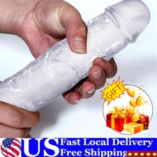 Jelly Dong Dildo Suction Cup - 4 Sizes Waterproof Realistic Cock Veined-Dildo