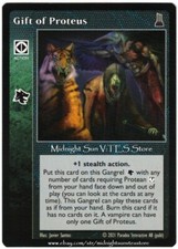 Gift of Proteus The Unaligned Kickstarter V:TES VTES Vampire CCG
