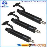 3x Fuel Injectors For Yanmar 3TNE82A 3TNA82 3TNV82 3D82 3D82EA Engine Parts