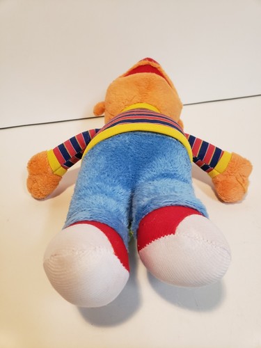 Sesame Street Ernie Muppets 9” Plush Fisher Price Mattel 2002 Stuffed Animal, - Picture 5 of 6