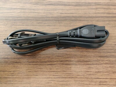 2 prong 5ft. Polarized Power Cord Cable for VIZIO TV's, Computers, Consoles