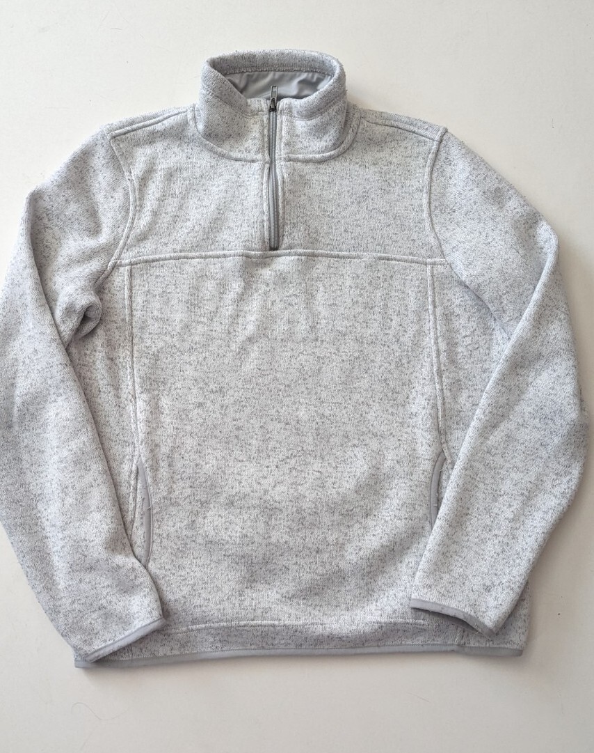 THREAD AND SUPPLY Light Gray Pullover IWomen's Si… - image 9