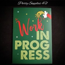 The Grinch Xmas Notepad/Book/Stocking Filler/Gift/To Do List/Notes/Work Progress