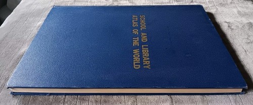 School And Library Atlas Of The World Fred W. Foster 1964 - Picture 6 of 24