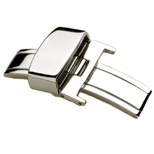 Deployment Clasp Butterfly Stainless Steel 10mm 12mm 14mm 16mm 18mm 20mm