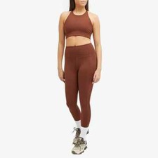 Girlfriend Collective Compressive High-Rise Legging in Earth, Size Small