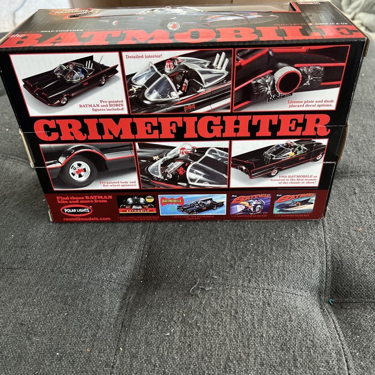 Out Of The Box Review The Snap Kit Batmobile From Polar Polar Lights: