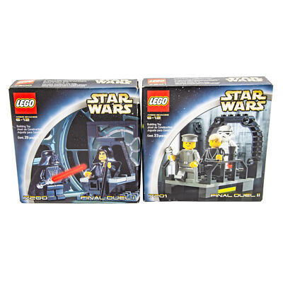 Star Wars Lego Final Duel I II 7200 7201