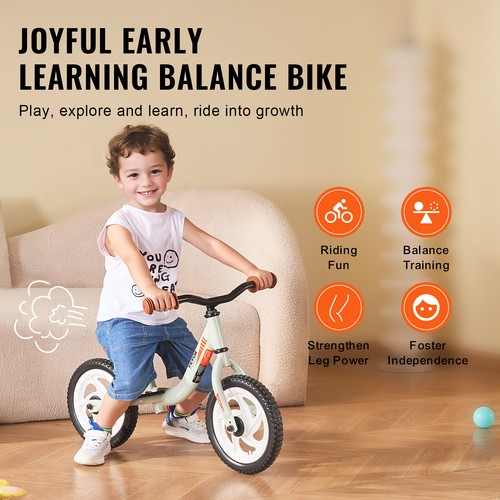 VEVOR Toddler Balance Bike Aluminum Alloy Balance Bicycle for 1-5 Years Boy Girl - Picture 6 of 12