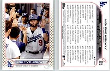 High Five Highway 2022 Topps Gold Stars #505 Dodgers