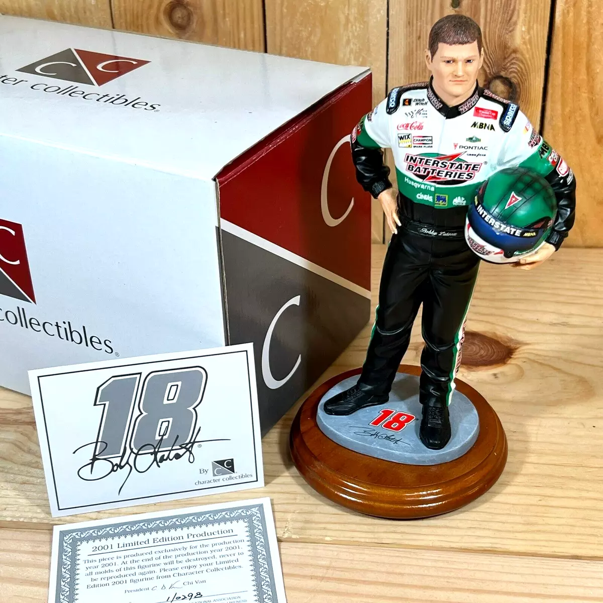 Bobby Labonte #18 Interstate Batteries NASCAR Character