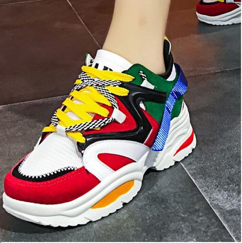 red trainers designer