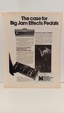 MULTIVOX BIG JAM GUITAR EFFECTS  VINTAGE 1976  10x8 - PRINT AD  a2