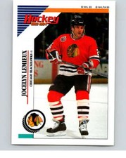 1993-94 Panini Stickers Hockey  #152 Jocelyn Lemieux  V83630