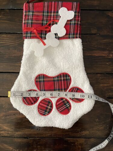 Dog Cat Christmas stocking paw Pet Christmas Stocking Big Stocking