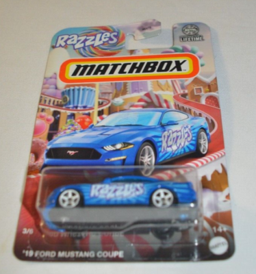 MATCHBOX 2024 RAZZLES 3/6 - ' 19 FORD MUSTANG COUPE BLUE | eBay