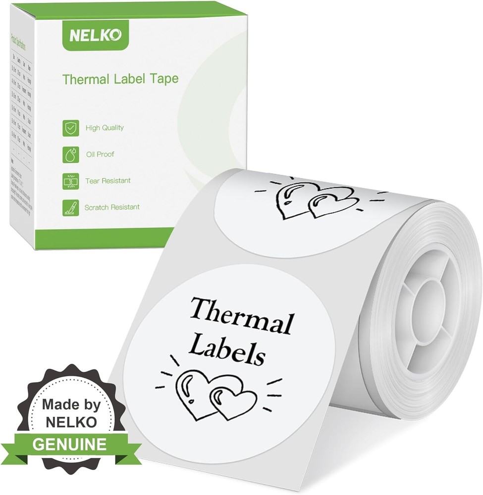 Bluetooth Label Maker PM220 with 150 Labels and Tape