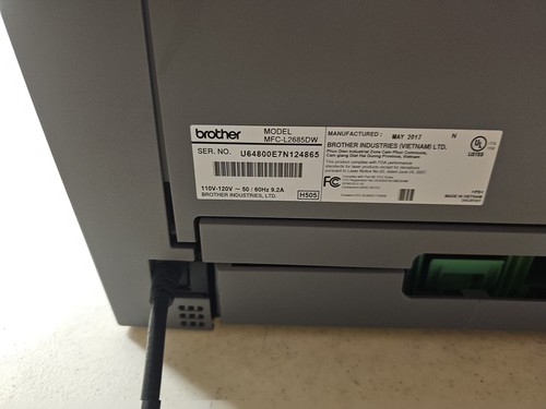 Brother MFC-L2685DW Wireless Duplex Laser All-In-One Printer Scanner Copier More - Picture 5 of 12