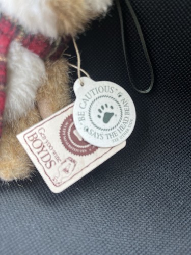 Boyd’s Bears SLY Foxworthy Jointed Miniature FOX Plush Ornament RARE 2001 VTG - Picture 3 of 7