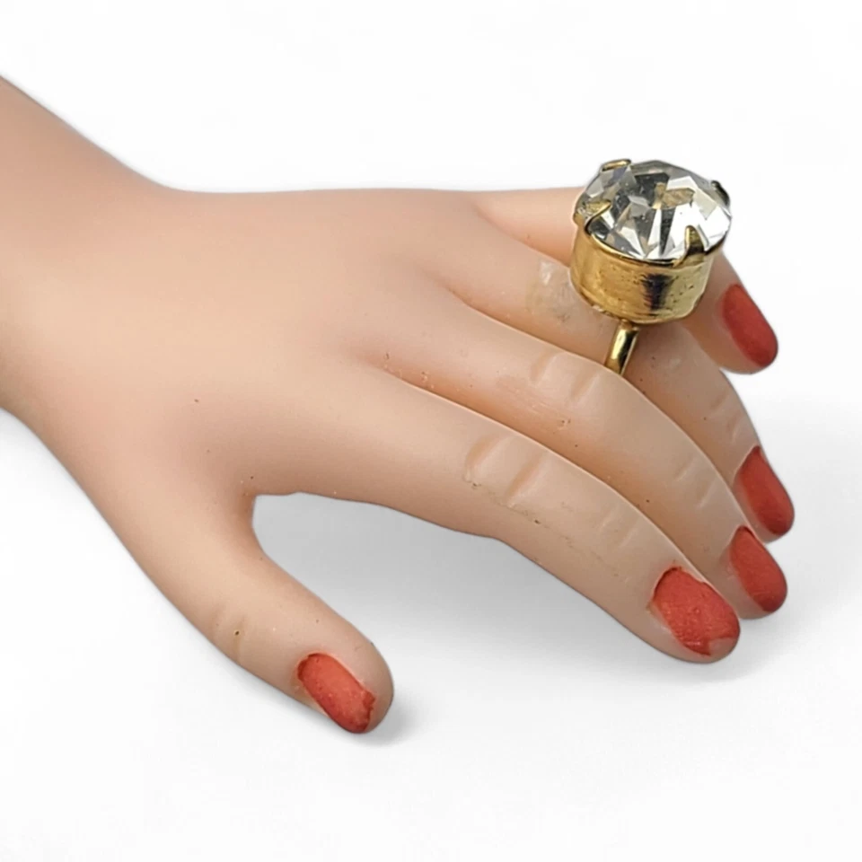 Винтажное оригинальное кольцо со стразами для куклы Madame Alexander Cissy ОЧЕНЬ ЧИСТОЕ! - Изображение 3 из 3