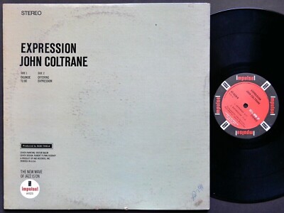 洋楽 JOHN COLTRANE Expression LP AS-9120 JOHN COLTRANE Expression LP IMPULSE! AS-9120 US 1967 RVG JAZZ