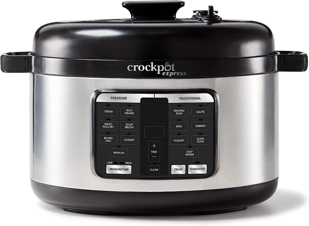  Crock-Pot Express 6 Quart Electric Pressure Cooker and