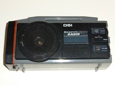 DSI Searchlight Radio AM/FM Light Flashlight The Safety Mate Model 68650 works