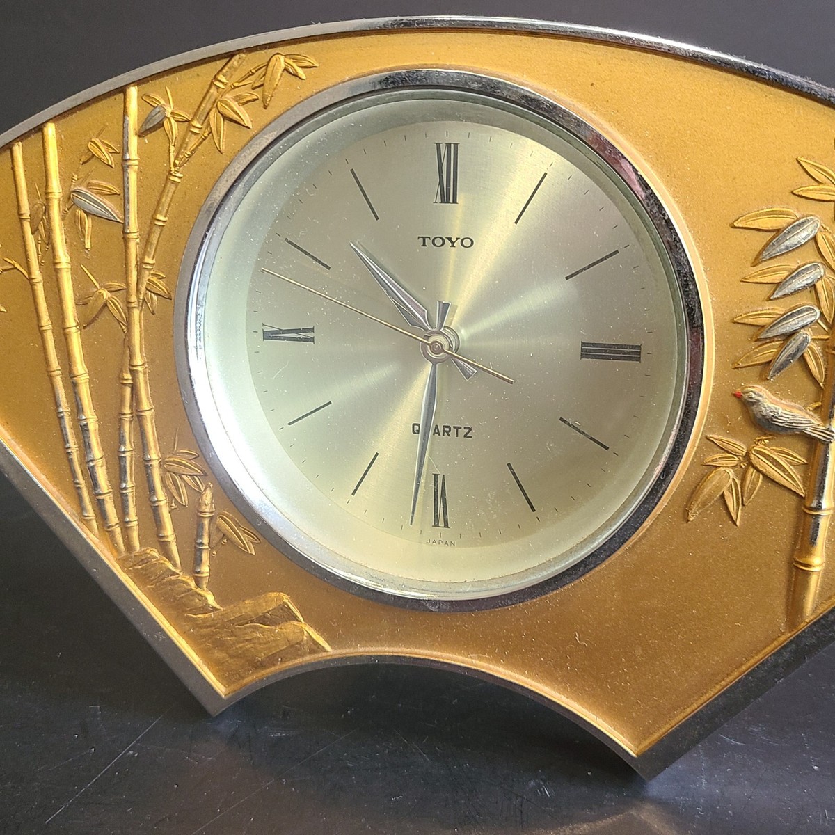 TOYO QUARTZ CLOCK JAPAN VINTAGE 6212 Bambo | eBay