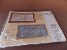 Dove of Peace Lace Darning Kit 2811 The Creative Circle NIP