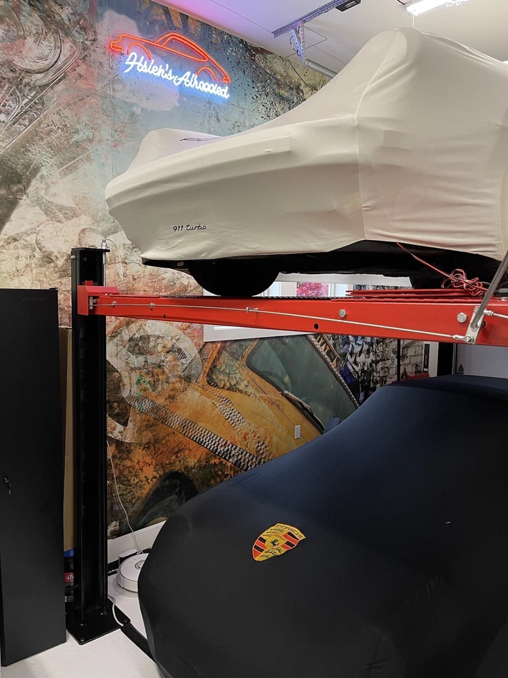 Cubierta interior personalizada de lujo para Porsche 930 964 993 clásico con logotipo bordado Foto 4 de 4