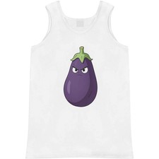 'Angry Aubergine' Adult Vest / Tank Top AV064685