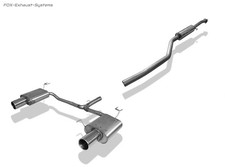  Komplettanlage für Honda Accord 8 CU1/CW1 Limo/Tourer ab 2008 je 100mm