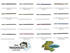 Yamamoto OKI 10 Inch Straight Tail Shakey Head Worm Pick from any 16 Colors