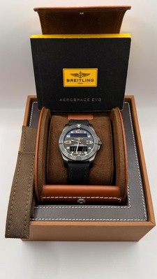 Breitling 43mm Aerospace EVO night mission V7936310 Black full set w box