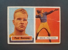 Off-grade 1957 Topps #151 Paul Hornung ROOKIE CARD - $1000.00 -Green Bay Packers. rookie card picture