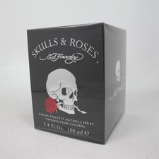 SKULL  ROSES for Men by Ed Hardy 100 ml/ 3.4 oz Eau de Toilette Spray NIB