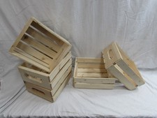 Pre-Owned Lot Of 5 Nesting Wood Storage Organizing Creates