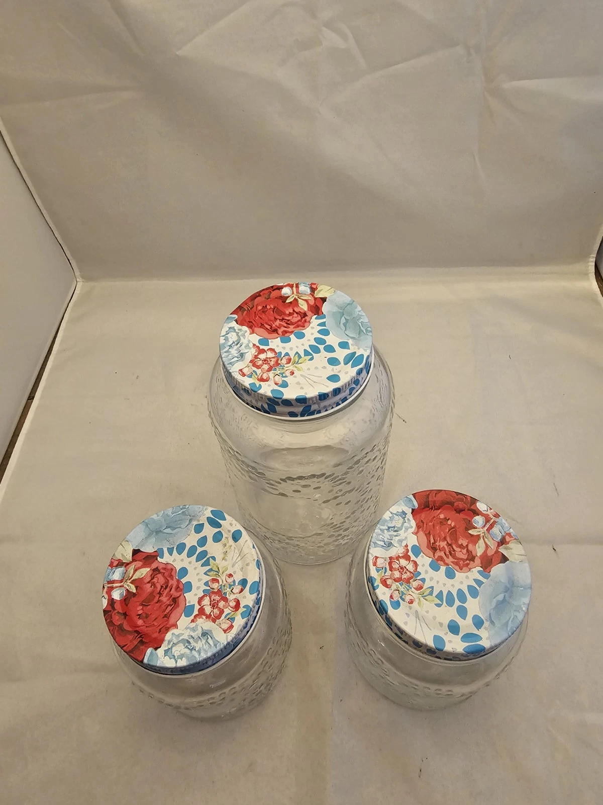 The Pioneer Woman Set of 2 Spring Bouquet 16 oz Mason Storage Jars with Lids + 1
Opens in a new wind