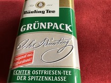 Blechdose Von Bünting Tee,Grünpack,leer,geb...