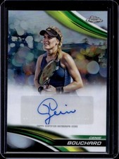 2025 Topps Chrome Genie Bouchard Auto Autograph I Refractor #CA-GBD