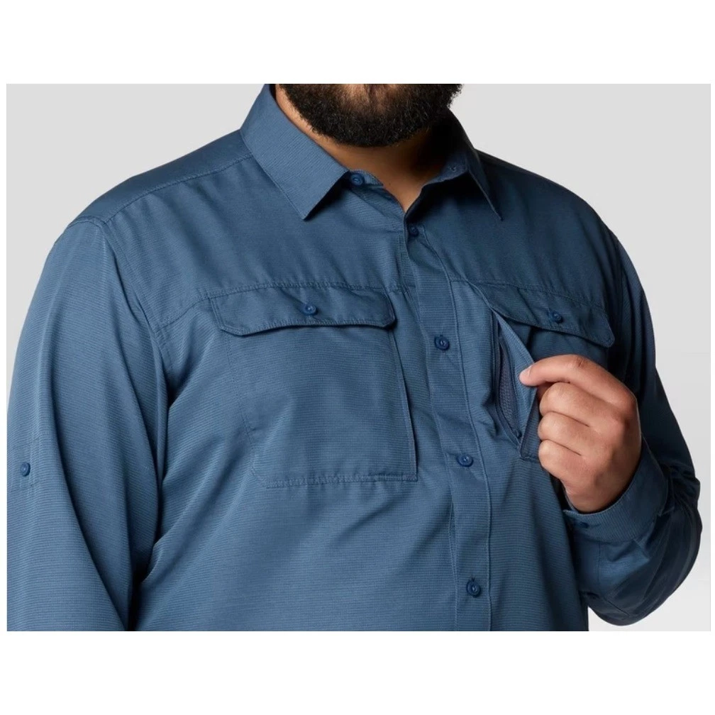 Mountain Hardwear Mens XL Canyon Tall Gorpcore Vented Fishing Hiking Shirt