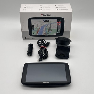 TomTom GO Navigator 6''Touchscreen 16GB Schwarz Micro-USB WLAN Bluetooth PKW