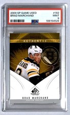 Brad Marchand 2009-10 SP Game Used Rookie /699 #182 *DL* PSA 9 Boston Bruins