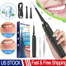 Electric Dental Tooth Cleaner Plaque Remover for Teeth Tartar Calculus Remover